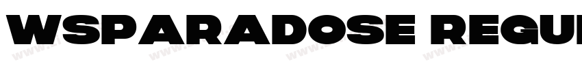 WsParadose Regular字体转换